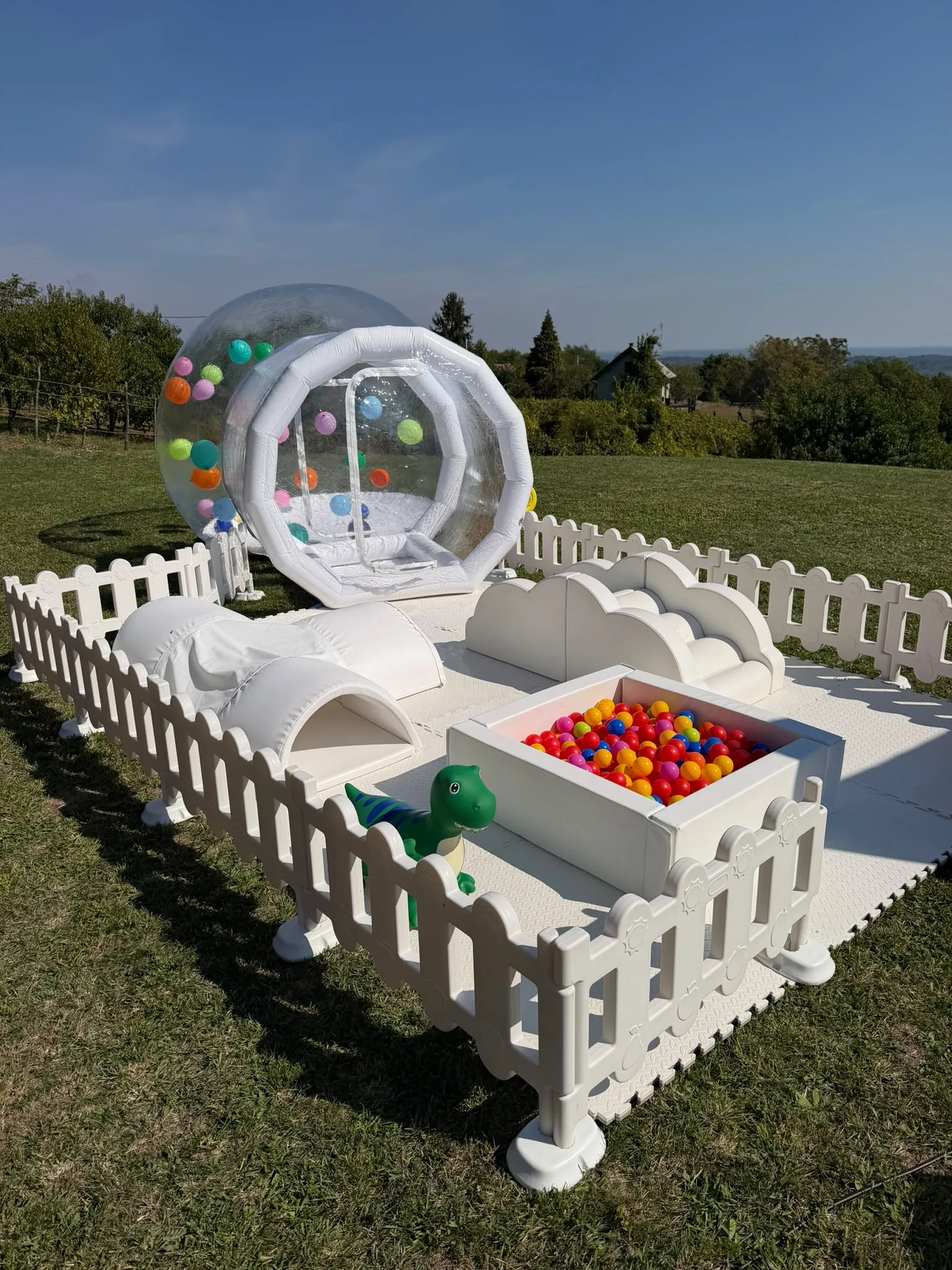 Paket 3: soft play i Bubble House